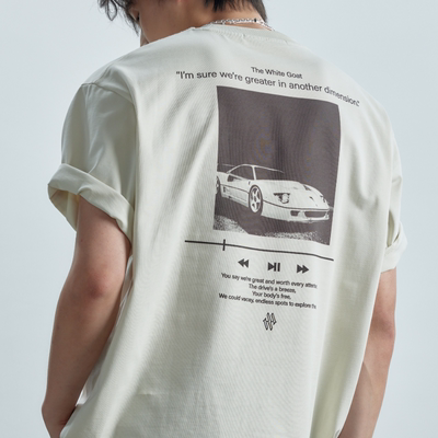 WILL ON WHEELS新款WHITE GOAT短袖T恤汽车文化