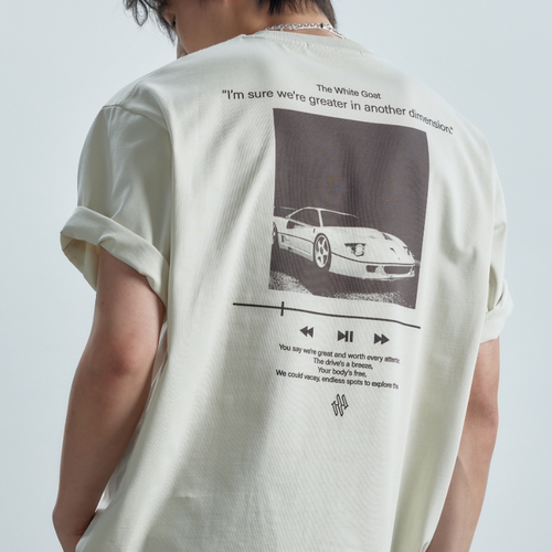 WILL ON WHEELS新款WHITE GOAT短袖T恤汽车文化 - 封面