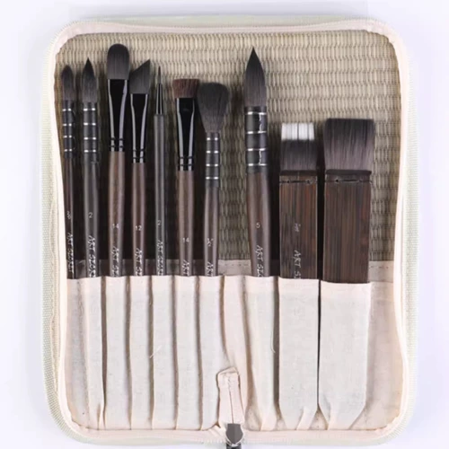 Нейлоновая акварель, художественный комплект для школьников, пигментированная гуашь для начинающих, акрил для создания градиентных переходов, лайнер, кисть для письма, Южная Корея