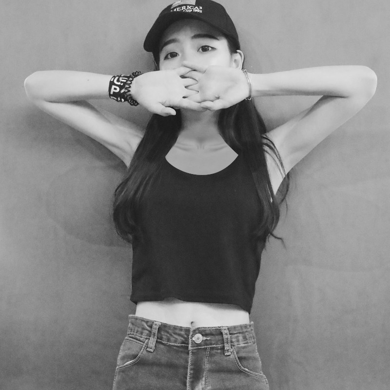 锁骨吊带背心女夏新款u领修身短款内搭外穿学生打底性感无袖上衣