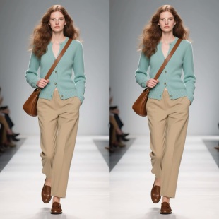 九分裤 美拉德色系显瘦小脚西裤 日常通勤百搭职业女裤 利落有型