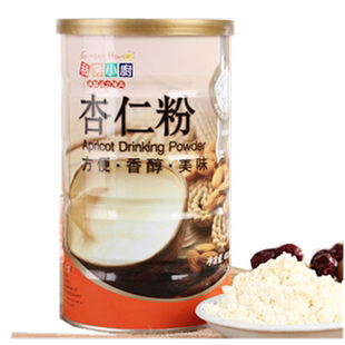 台湾品牌私房小厨 杏仁粉600克 不含植物脂末 喝出白肤美健康养生