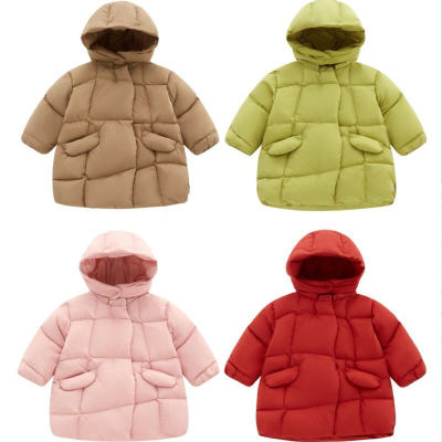 拉比羽绒服2025冬装厚款