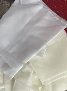 纱帘白纱窗帘沙白色薄纱纯色飘窗透光透气服装店橱窗简约客厅阳台