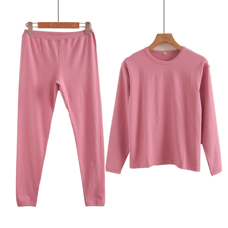 负离子面料保暖内衣男女套装女士秋衣秋裤修身弹力打底线衣线裤