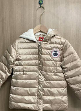 80白鸭绒童装儿童羽绒服冬装男女童新款厚外套中大童保暖连帽上衣