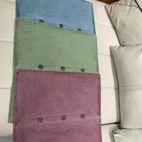 日式棉麻客厅抱枕靠垫套亚麻沙发床头大靠背民宿靠枕45x45加大号