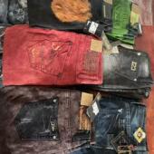 系列 颜色随机发 款 杂款 式 随机 纯棉小脚牛仔裤