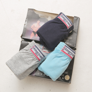 头深裆底裤 处理特价 男纯棉宽松中老年人爸爸高腰短裤 三角内裤 男士