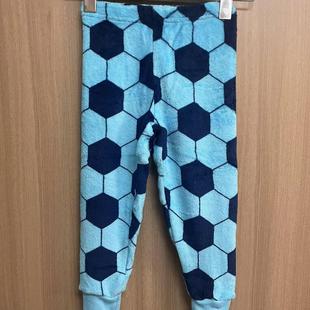 儿童睡裤宝宝珊瑚绒长裤子秋冬保暖加厚绒裤男童法兰绒家居裤