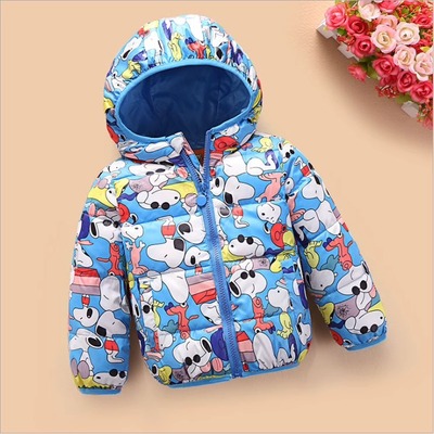 儿童羽绒服女反季清仓 童装宝宝羽绒服女孩男1-2-3岁冬装男童短款