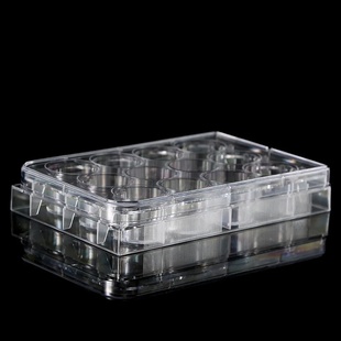 5Pcs Polystyrene 12 Well Petri Dishes Culture Dish 12 - Hol