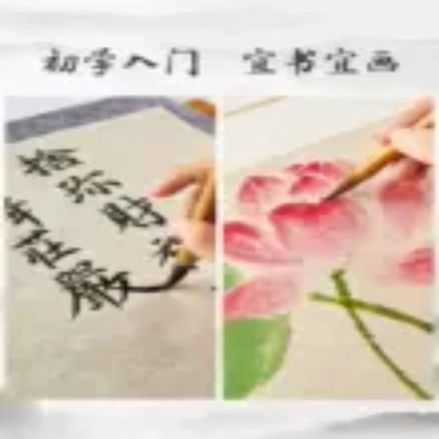 Professional level Chinese painting brush calligraphy begin