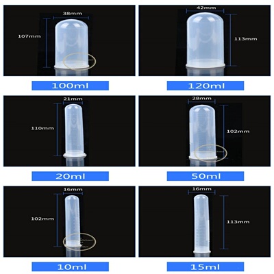 Lab 10/15/20/50/100/120ml Plastic Round Bottom Centrifuge T
