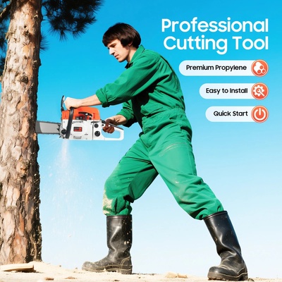 52CC 20 Inches Petrol Chainsaw 2-Stroke Engine Air-Cooled C