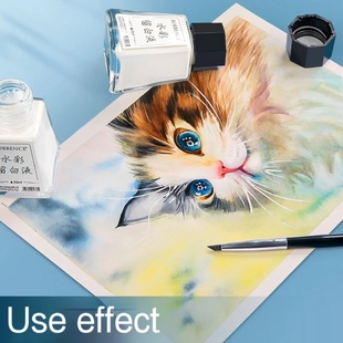 Borrence Watercolor Art Masking Fluid 28ML White for Opaque