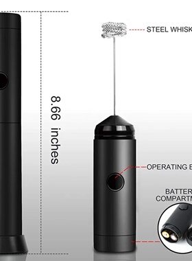 Electric Milk Frother Multifunction Powerful Double Spring