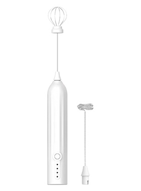 Electric egg beater, handheld milk frother, 3-speed cream m