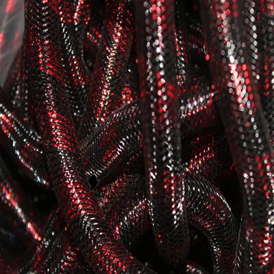 METALLIC  Tubular - 16mm - 30 Yards of Crin  Cyberlox Stret