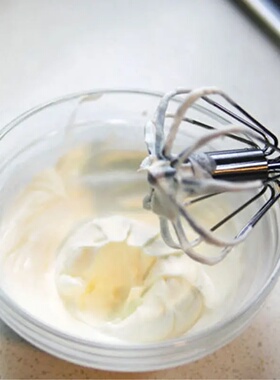 Semi-Automatic Egg Beater Steel Egg Whisk Manual Hand Mixer