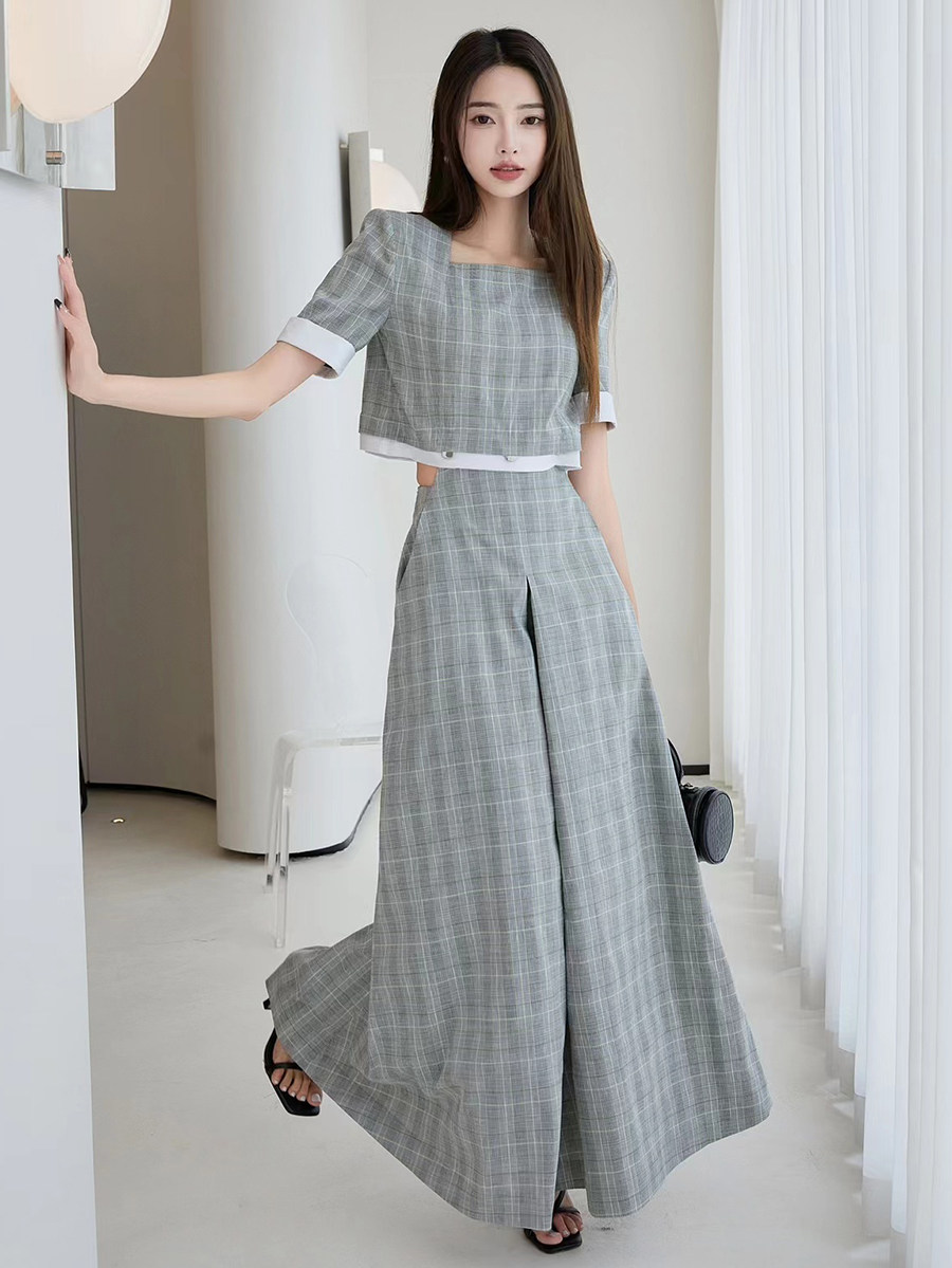 YEESIN设计师品牌可拆卸连体裤24春夏时尚上衣裙裤一体新女装现货