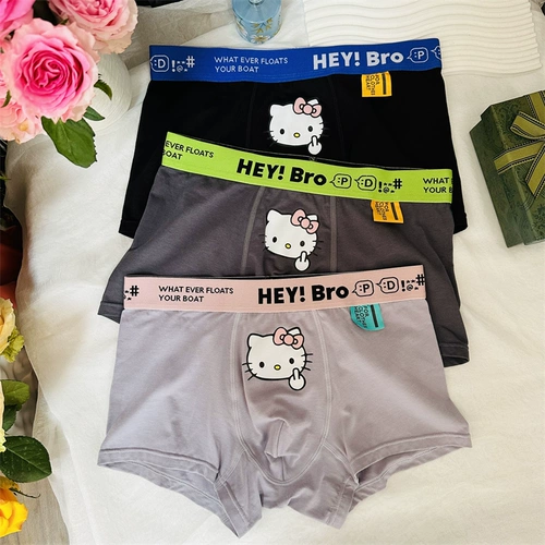 Hello Kitty, трусы, мультяшные штаны для друга