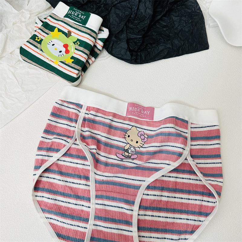 HelloKitty纯棉亲肤中腰三角裤
