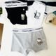 衩可爱四角裤 KT猫女士平角内裤 纯棉中高腰中性风运动短裤 少女冬