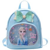 新版 洋气女孩小背包可爱宝宝外出迷你双肩包 女童包包爱莎公主时尚