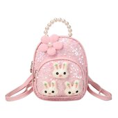女孩背包女童配饰双肩包 时尚 2025新款 可爱萌娃小兔子儿童包包韩版