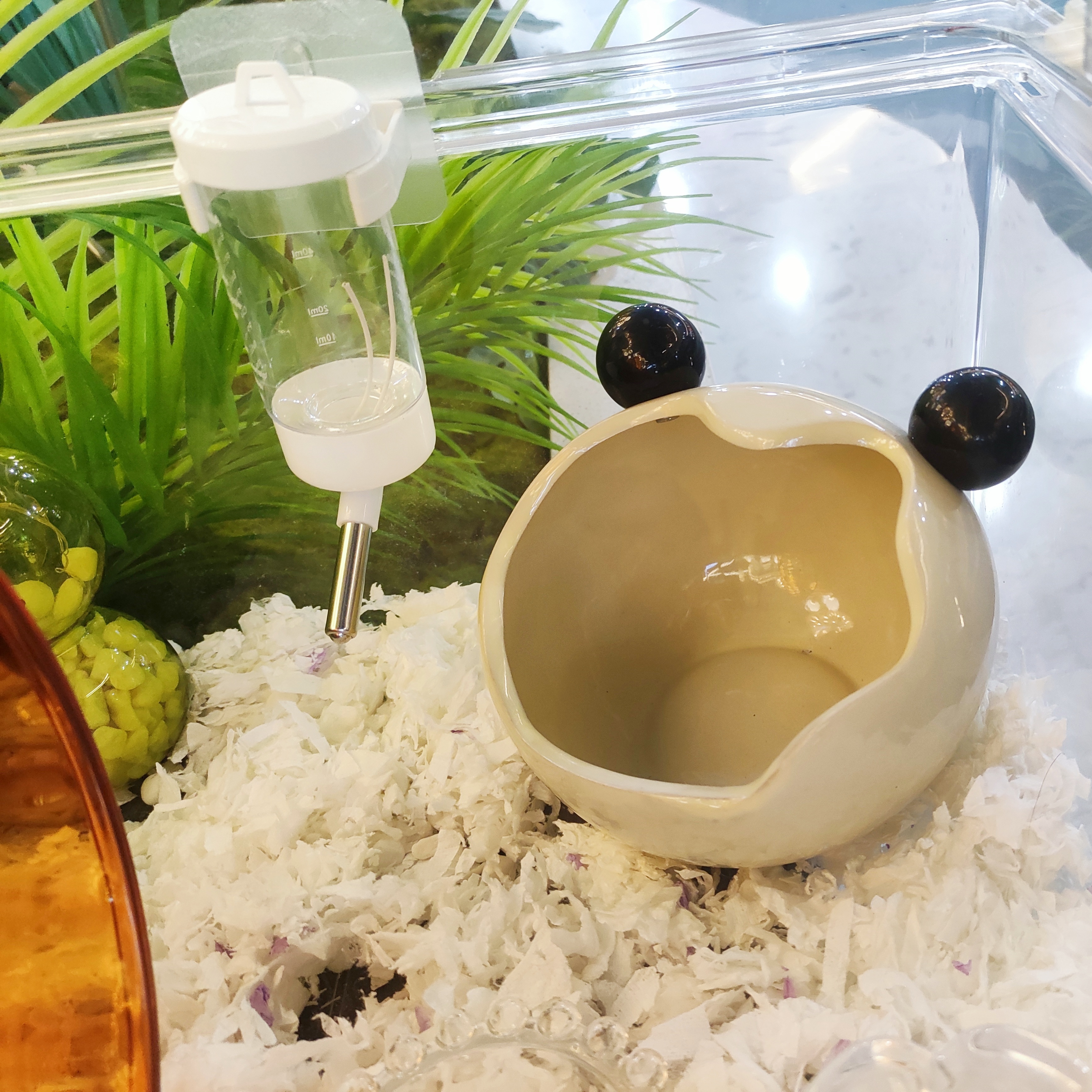 仓鼠金丝熊蜜袋鼯爬宠芦丁鸡瓷窝