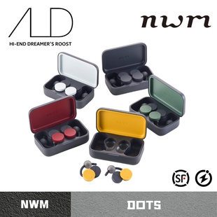 nwm DOTS NTT 真无线蓝牙挂耳式开放式耳机超长续航IP54防水防尘