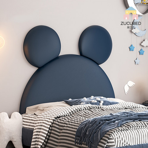 儿童房卡通床头靠背板单买防撞垫