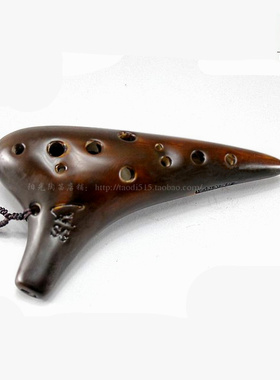 包邮 风雅正品 12孔熏烧高音G调 陶笛 十二孔SG 送学习大礼包