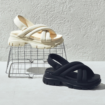 ORiental TRaffic2025年春夏新款时尚厚底凉鞋女