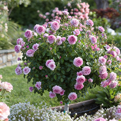 月季大苗16cm土球玫瑰盆栽花卉