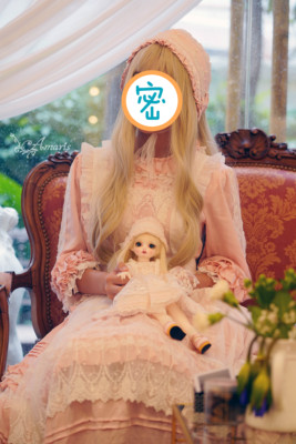 amaris林间4分亲子装lo裙bjd娃娃