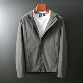 男士 潮流青年宽松夹克休闲连帽夹克衫 外套 新款 春秋季 轻时尚