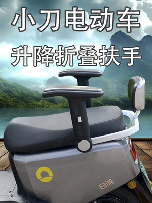 带娃神器电动车小刀贝拉新日扶手