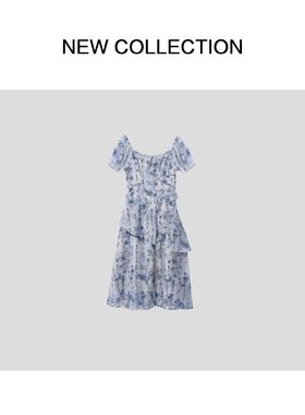 L3F28057夏季气质精致简约连衣裙 -8057