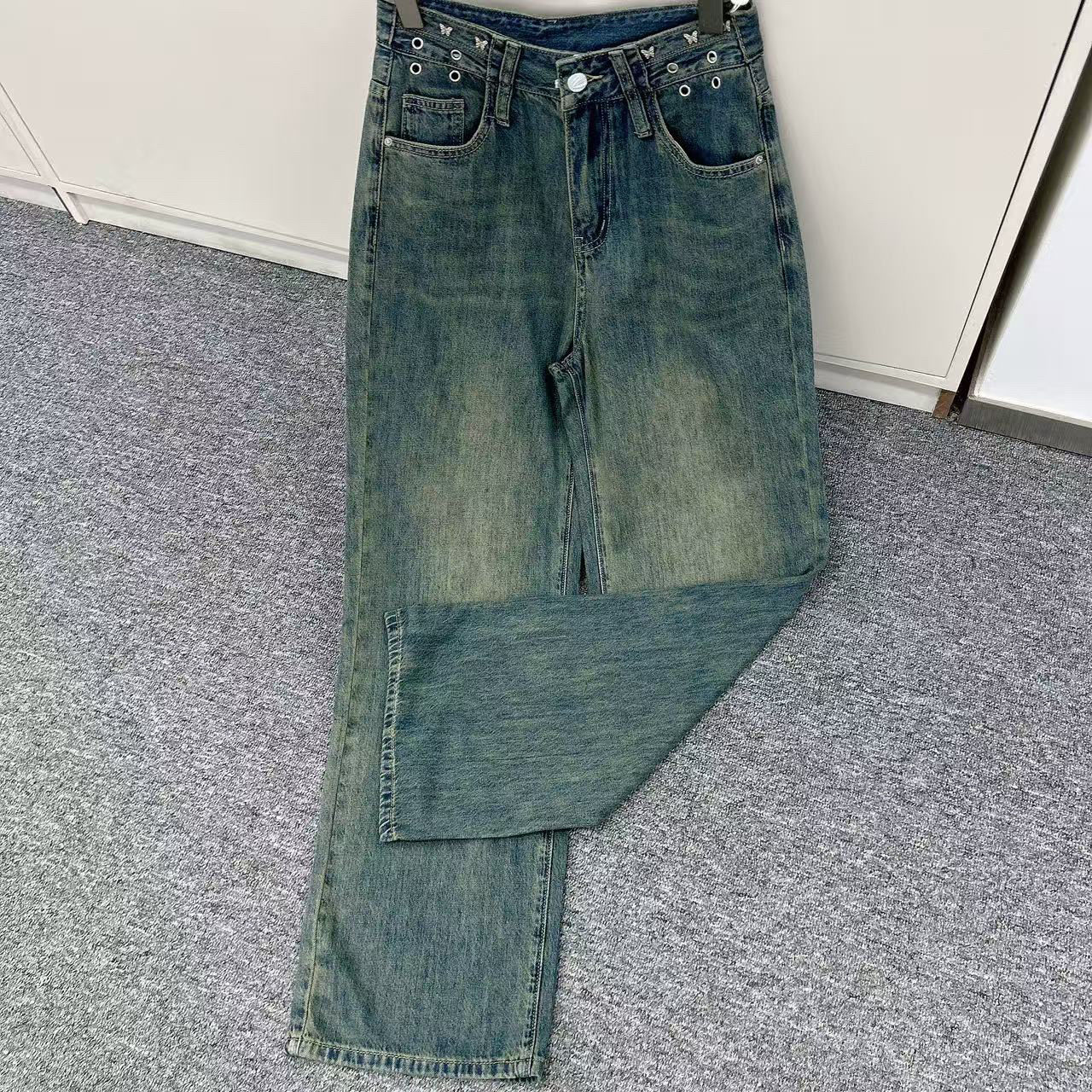 K5516006D时尚简约裤子-6006