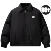 极简工装 基础通勤休闲保暖翻领行政款 棉服外套 88rising 男女同款