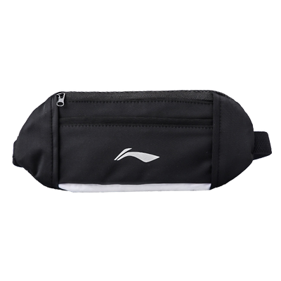 李宁棉纶中国男女运动透气腰包