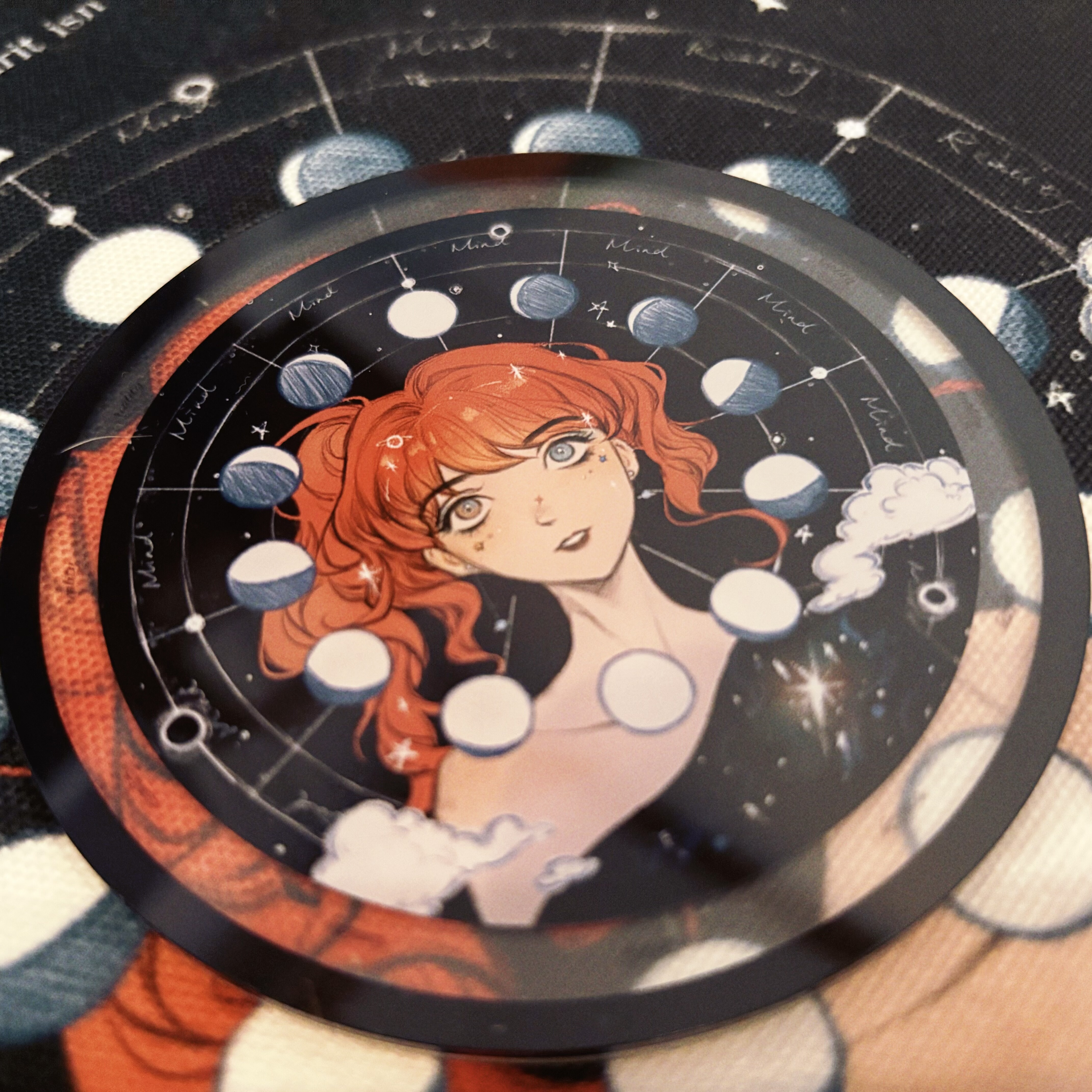 星尘之拥系列杯垫周边手书礼物