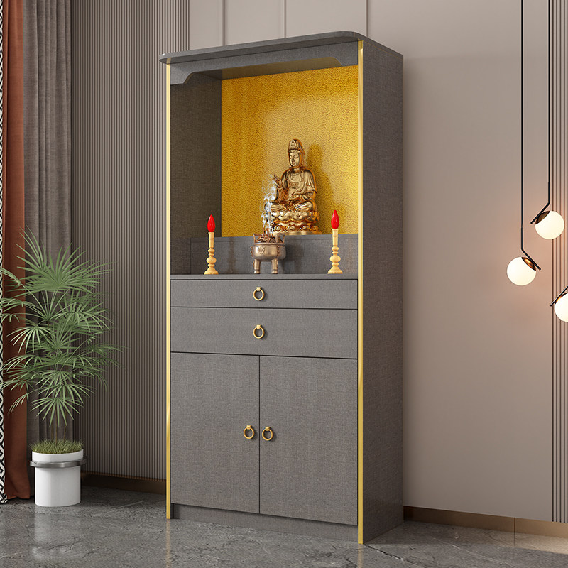 轻奢佛龛家用经济型观音财神爷立柜现代简约神台供桌供台香案供桌,住宅家具,佛柜/佛龛,淘宝优惠券,粉丝福利购,淘宝优惠卷