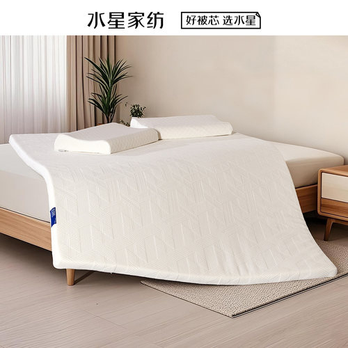 水星家纺慢回弹加厚5cm床垫