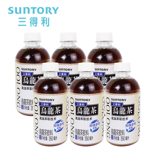 三得利乌龙茶饮料6小瓶
