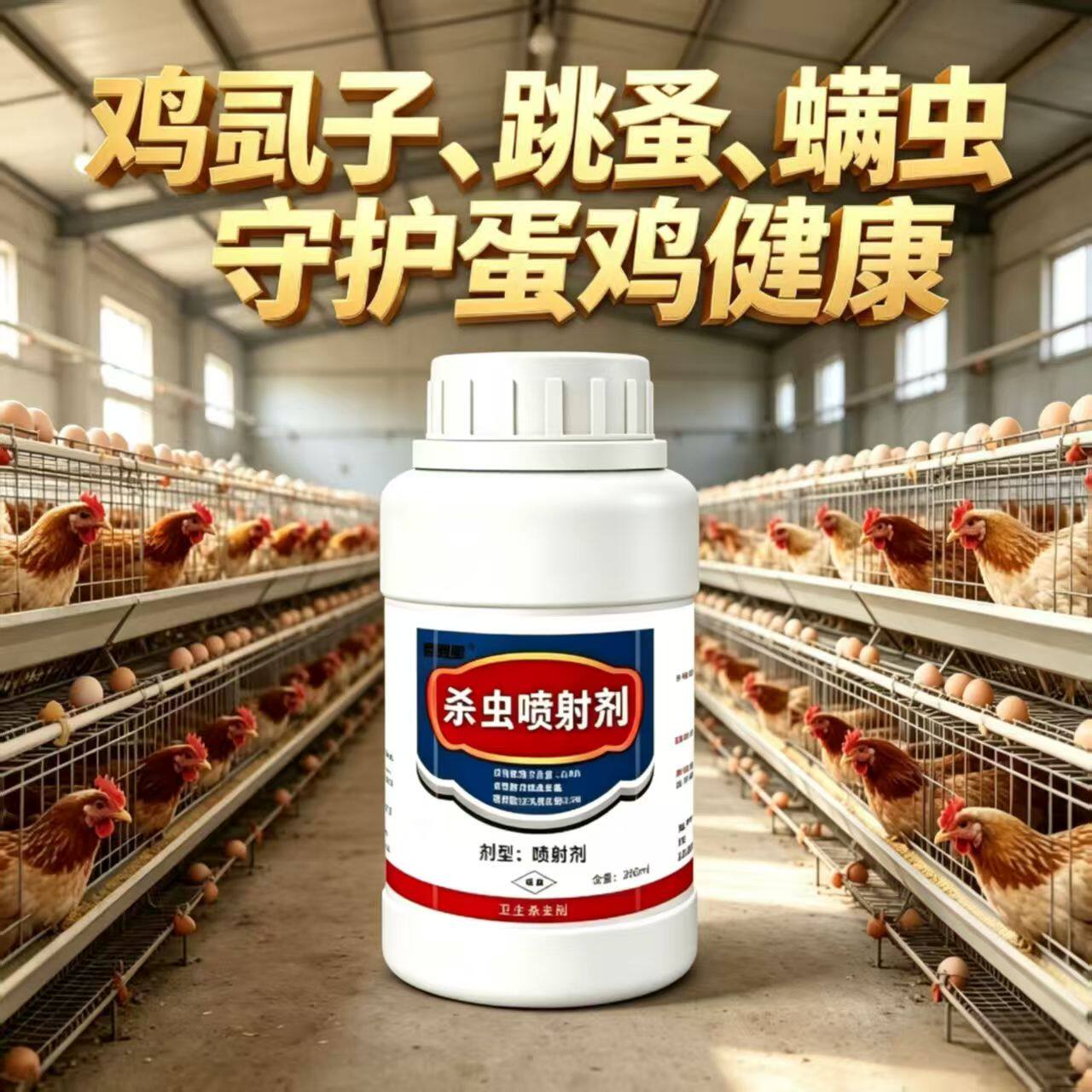 灭鸡虱子药鸡虱净虱螨灵鸡专用药鸡舍蛋鸡螨虫杀虫剂鸡跳蚤驱虫药