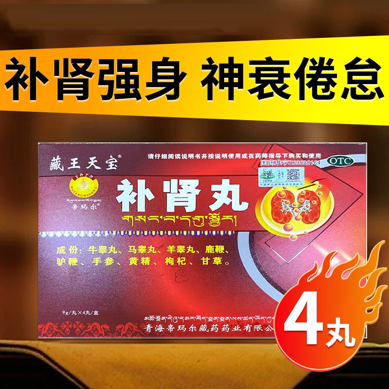 【藏王天宝】补肾丸9g*4丸/盒