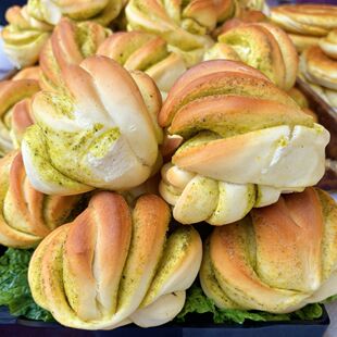 尕群锅馍馍清真手工甘肃临夏苦豆馍特产早餐饼子原味家用